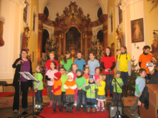 VRABČÁCI NA Tříkrálovém koncertě v kuřimském kostele sv. Máří Magdaleny