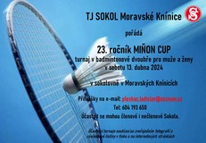 Miňon cup 2024 plakát