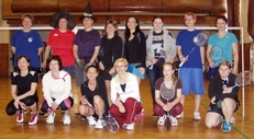 Badminton ženy 2014